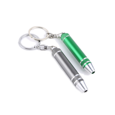 3pcs in 1 Multi function Slotted Phillips screwdriver bits with keyring keychain promotional gift tools