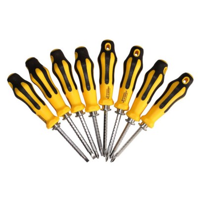 Double heads Phillips and slotted flat bits 2 in 1 Universal screwdriver for electric appliance repair